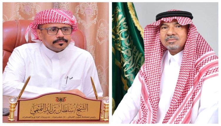 مدير عام مصلحة شؤون القبائل بوادي وصحراء حضرموت يُعزّي هاتفيًا المنصب بن اسحاق في وفاة والدته