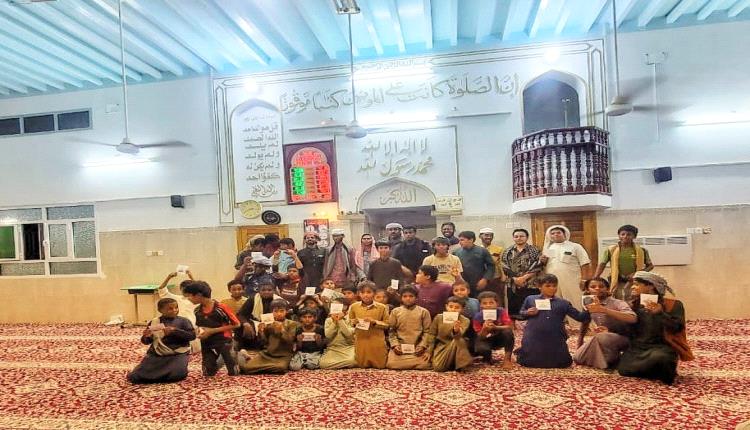 مدرسة عمر بن عبدالعزيز بجامع المخارم برخية تختتم فعاليات التطبيق العملي لطلاب جامعة الإيمان