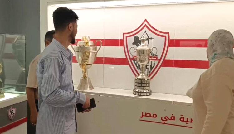 الكابتن مروان مسعود يبحث مع نادي الزمالك المصري آفاق التعاون الرياضي مع نادي الطيران