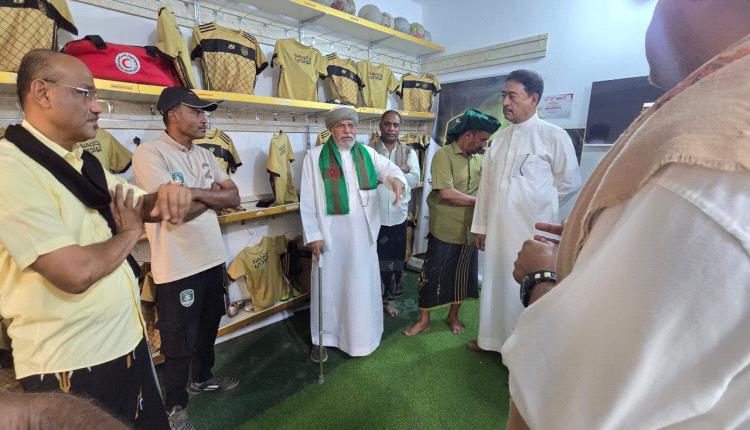 فرع اتحاد كرة القدم بوادي حضرموت يطلع على نشاط أكاديمية الوادي بمديرية تريم