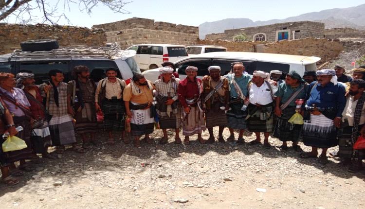 إنهاء قضية قتل خطأ بين آل فضل الجبل وآل باسهل بلودر في صلح قبلي سادته الحكمة والتسامح