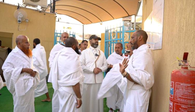 بتوجيهات معالي وزير الأوقاف والإرشاد.. الوكيل المساعد لقطاع الحج والعمرة يتفقد مخيمات حجاج بلادنا بمشعر منى