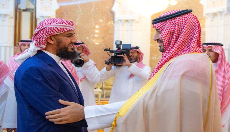 القائد المحرّمي يشارك في حفل الاستقبال السنوي لولي العهد السعودي في قصر منى