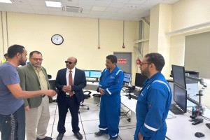 وزيرا الكهرباء والنفط يطلعان على جاهزية محطة بترومسيلة للعودة إلى الخدمة