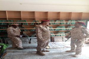 لجنة الرقابة والتفتيش بوزارة الدفاع تنفذ نزولًا ميدانيًا إلى اللواء 111 مشاة في أحور بمحافظة أبين