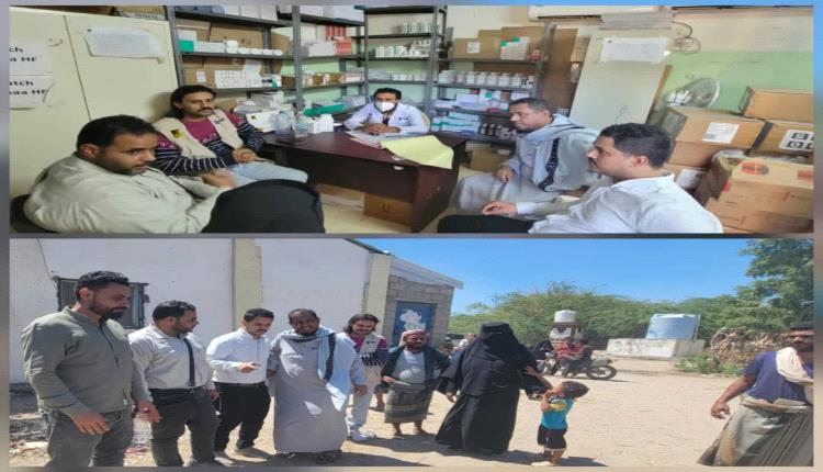 بعد استجابة محافظ أبين الانسانية وتوجيهه بإنشاء ملحق صحي بمخيم وادي القرنعة نزول فريق هندسي لإعداد الدراسة