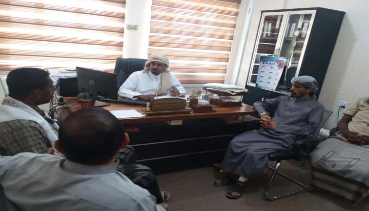 نائب مدير عام الواجبات الزكوية بالمهرة يناقش تطوير آليات التحصيل الإلكتروني بالغيضة