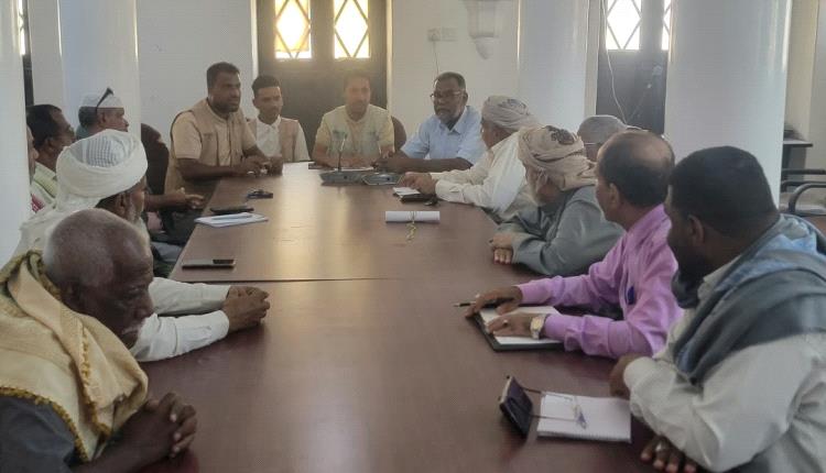 مدير عام تريم يلتقي فريق مشروع «من الغذاء إلى الصمود» في مرحلته الرابعة