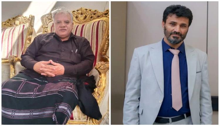الشيخ عادل باضاوي يبارك قرار المحافظ ويهنئ فوزي النخعي بتكليفه مديراً عاماً لمكتب الصناعة والتجارة بأبين