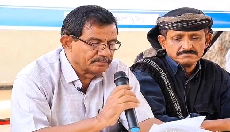 الحرباجي يهنئ الزامكي بتعيينه مديراً عاماً لمديرية مودية ويؤكد وقوفه إلى جانبه لخدمة المديرية