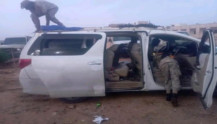 قوات درع الوطن تضبط باص «نوها» على متنه أسلحة وذخائر غير مرخصة في مدخل الغيضة