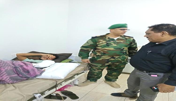 رئيس مجلس المستقبل الجنوبي بالعاصمة عدن المقدم الصهيبي.. يزور جرحى القوات المسلحة الجنوبية ويطمئن على أحوالهم