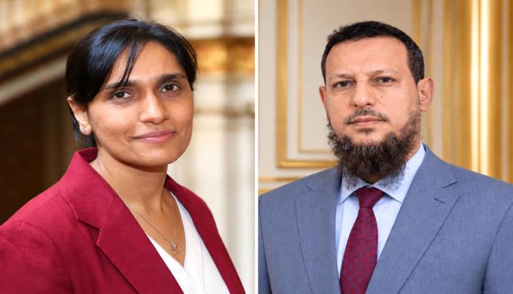 المحافظ شيخ يبحث مع السفيرة البريطانية مستجدات تصعيد مليشيا الحوثي وانعكاساتها على العاصمة عدن والجهود المبذولة للتعامل مع موجات النزوح