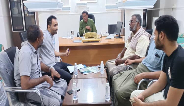 مدير عام تريم يلتقي ممثلي مؤسسة بناء للتنمية لمناقشة أولويات واحتياجات القطاع الزراعي وتعزيز صمود المجتمعات الريفية