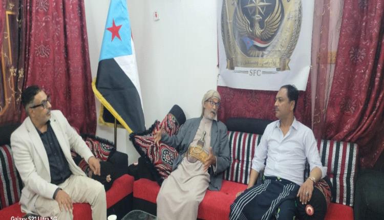 باعوم يستقبل  نائب رئيس شؤون القبائل بوادي حضرموت
