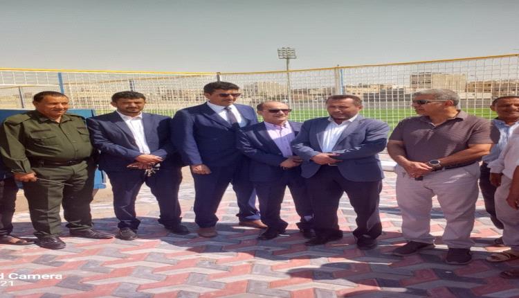 وكيل وزارة الشباب والرياضة يشارك في افتتاح مشروع ملعب نادي النصر الرياضي بمديرية دار سعد