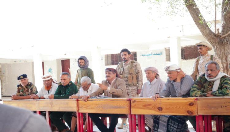 مدير عام مودية يترأس اجتماعًا موسعًا للمشائخ والوجاهات لمناقشة الأوضاع الأمنية والخدمية وتعزيز دور المجتمع في مساندة السلطة المحلية