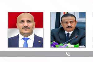 الفريق أول طارق صالح يعزي محافظ شبوة في ضحايا الهجوم الحوثي ويؤكد مساندة السلطة المحلية
