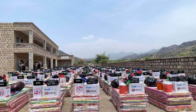 ​"منظمة سول" تنفذ استجابة إنسانية طارئة لإغاثة النازحين في مديرية المسيمير بلحج