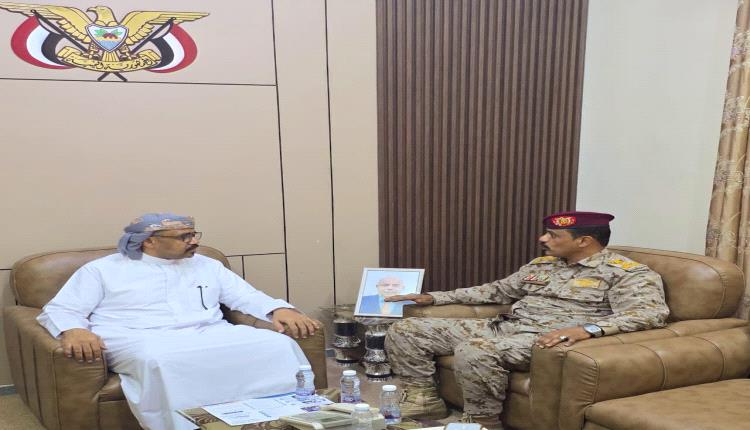 التميمي مدير عام مصلحة شؤون القبائل يلتقي رئيس شعبة الاستخبارات العسكرية بالمنطقة العسكرية الأولى
