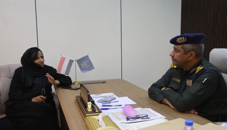 العميد الجابري يبحث مع المعهد الأوروبي للسلام قضايا المياه والزراعة وتعزيز الاستقرار المجتمعي بحضرموت