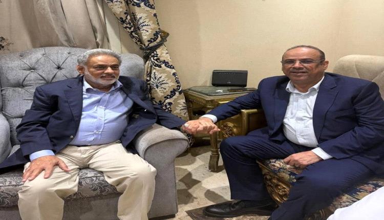 الميسري يستقبل الأستاذ علي حيدره ماطر الأمين العام السابق للمجلس المحلي بمحافظة لحج