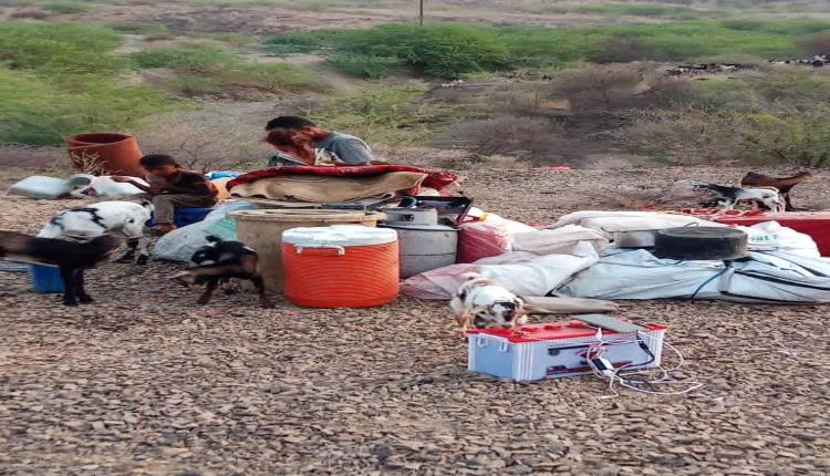 نزوح جماعي يفاقم المأساة الإنسانية في مديرية موزع غربي تعز مع اقتراب المعارك