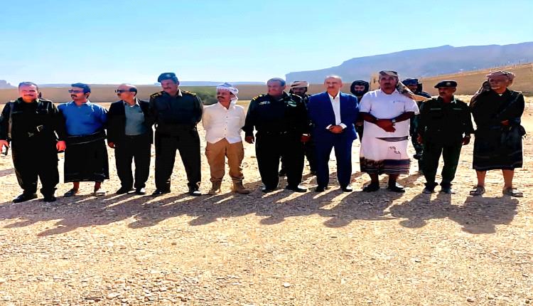 شرطة شبوة والنيابة العامة ينفذان حكم القصاص الشرعي بحق المحكوم عليه محمد عبد المحسن الأحمدي
