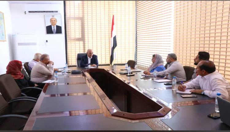 الشرجبي يبحث مع المدير القطري لمنظمة رعاية الأطفال الدولية  تعزيز تدخلات المياه والصرف الصحي والإصحاح البيئي