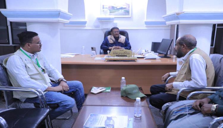 مدير عام تريم يلتقي فريق مشروع تعزيز سلاسل القيمة الزراعية لبحث التدخلات التنموية المستقبلية