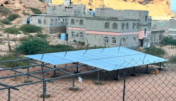 مشروع مياه بروم الأهلي يشهد تركيب منظومة طاقة شمسية