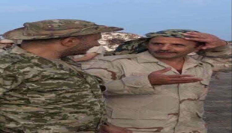 استشهاد قائد اللواء 34 مشاة العميد محمد صالح مقصع في جبهة البرح.