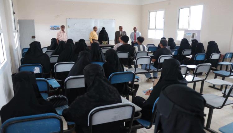 رئيس جامعة أبين يدشن العام الجامعي 2026-2027م