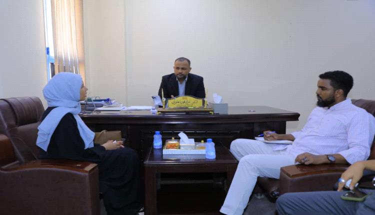 الوكيل باعلوي يبحث مع منظمة نداء جنيف تعزيز التعاون في المجالات الإنسانية