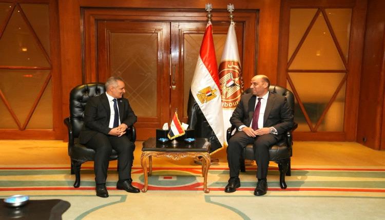 الوزير اليافعي يبحث مع وزير العمل المصري تعزيز التعاون في مجالات التشغيل وتأهيل العمالة