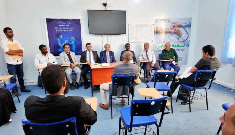 الوكيل الدغاري يدشن امتحانات القبول للأطباء المتقدمين لبرامج الاختصاصات الطبية في شبوة