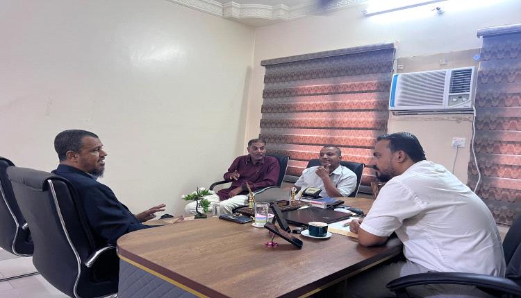 العمودي يبحث مع رئيس فرع اتحاد بناء الأجسام تفعيل الأنشطة ويطلع على تحضيرات تنظيم بطولة مفتوحة بالمكلا