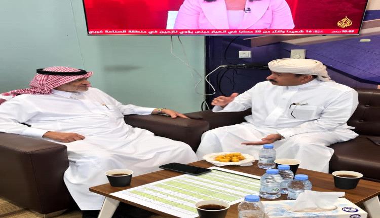 المحافظ بن الوزير يبحث مع البرنامج السعودي لتنمية وإعمار اليمن تنفيذ حزمة من المشاريع التنموية والاستراتيجية