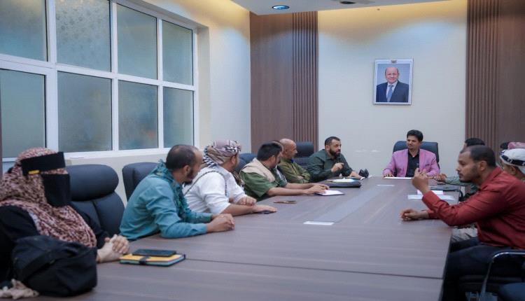 اللجنة التحضيرية للمجلس التنسيقي التوافقي بأبين تواصل جهودها لاستكمال اللقاءات التشاورية وتعزيز مسار التوافق