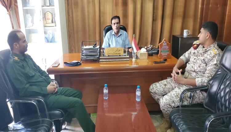 مدير عام مديرية القطن يترأس اجتماع اللجنة الأمنية بالمديرية