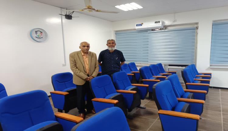 القائم بأعمال نائب رئيس جامعة عدن يتفقد جاهزية مركز الدراسات البيئية والمناخية