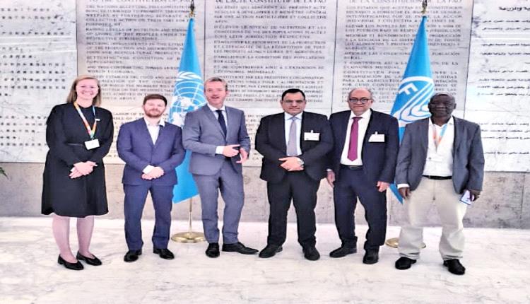 السقطري يبحث بروما مشروع الصحة الحيوانية مع صندوق الجوائح