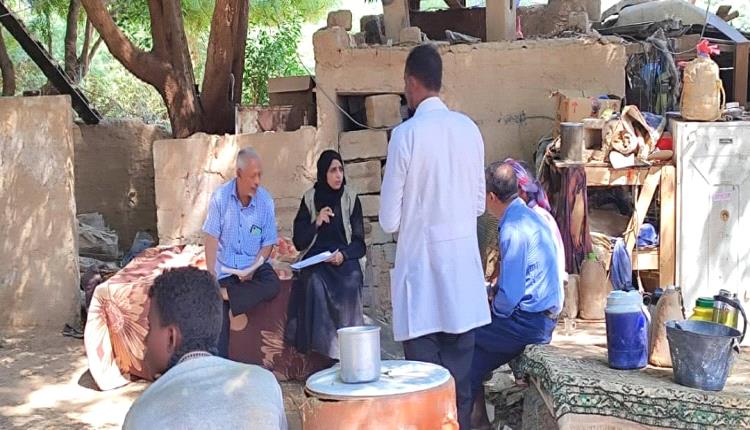 نزول ميداني لتقييم تدخلات الفاو وتطوير برامج الثروة الحيوانية بمديرية القطن