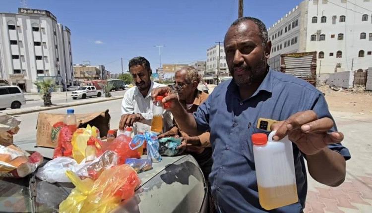 ضبط 8 معاصر سمسم مخالفة في عتق بشبوة