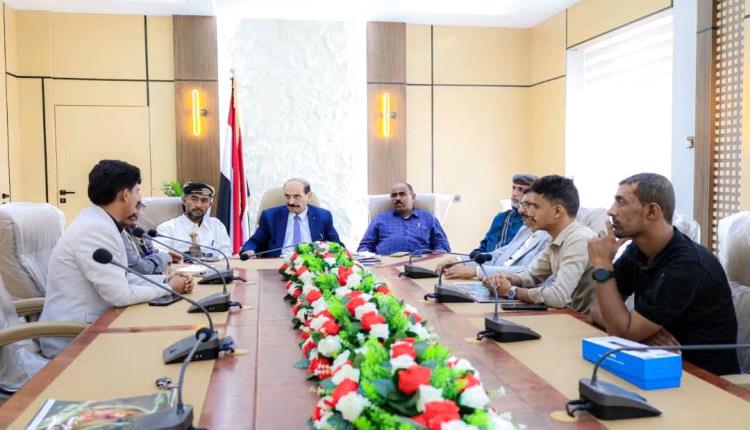 الوكيل الدغاري يناقش الترتيبات النهائية لإقامة المعرض الاقتصادي الأول بشبوة