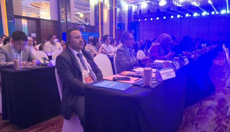 الرئيس التنفيذي للهيئة العامة للشؤون البحرية الأستاذ فهيم سيف علي يشارك في المنتدى الرابع للتخطيط المكاني البحري لدول طريق الحرير البحري في الصين