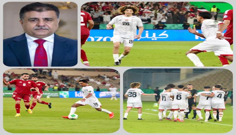 الشيخ أحمد العيسي يكافئ بعثة المنتخب الوطني بـ5 آلاف ريال سعودي لكل فرد عقب الفوز الكبير على البحرين