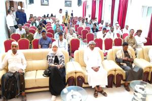 الوكيل المساعد ومدير عام تريم يشهدان اختتام مشروع حماية وحفظ 6 آلاف مخطوطة بمكتبة الأحقاف