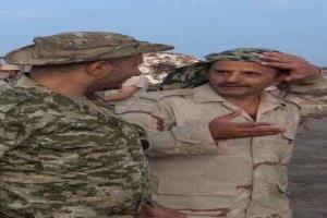 استشهاد قائد اللواء 34 مشاة العميد محمد صالح مقصع في جبهة البرح.